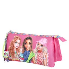 Depesche TOPModel Joy 12915 Fan Pencil Case Pink