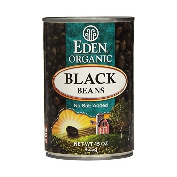 Eden Foods Bean Can Black Ns Org