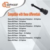 DPHXF Inner Axle Side Seal Installation Tool Compatible with Dana