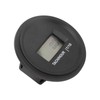 Tach Hour Meter LCD Display Round High Accuracy RPM Hour