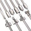 Mesee HSS Router Bits, 1/8 Inch(3mm) Shank Titanium Carbide Engraving