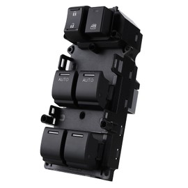 35750-TK4-A01 Master Power Window Door Switch Compatible for Acura TL 2009 2010 2011 2012 2013 2014 Front Left Driver Side Power Window Regular Switch Replace 35750TK4A01