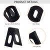 40 Packs Black Matt PVC Floor Vinyl Welding Grooving U