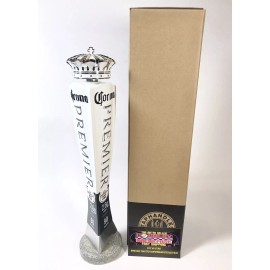 Corona Premier Cerveza Crown Topper Beer Tap Handle 12.5” Tall Brand New In Box!