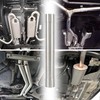 Universal T304 stainless steel Exhaust Pipe flared Tube-36" 3 Feet
