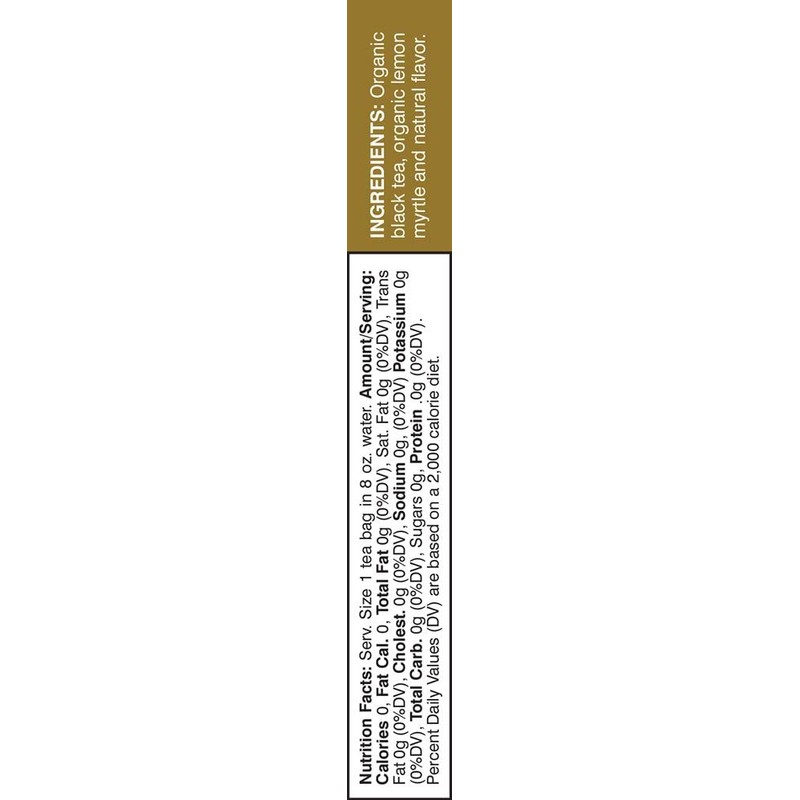 Davidson's Organics, Lemon Mango, 8-count Tea Bags, Pack of 12