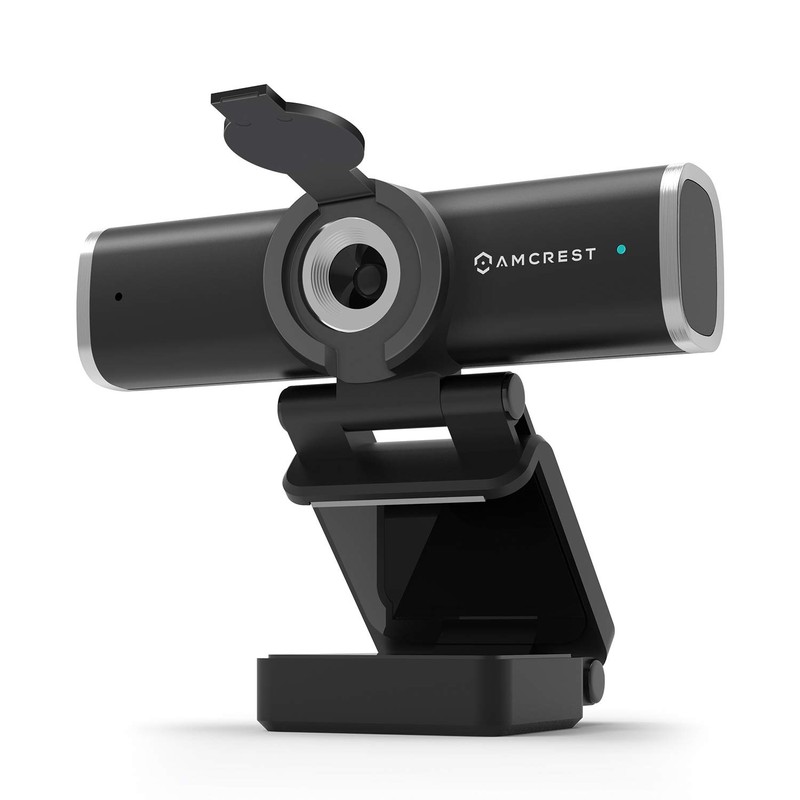 Amcrest Cámara Web 1080P con Micrófono para Escritorio, Cámara Web