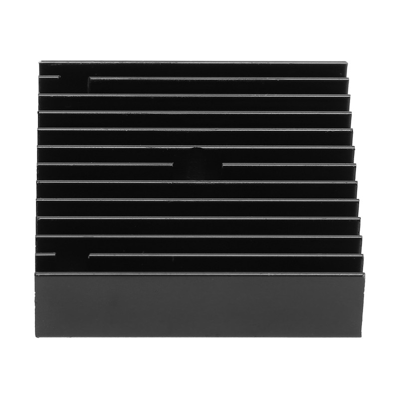 10pcs 40x11x40mm Black Heat Sink Radiator Aluminum Cooling Fin 3