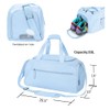ROTOT Gym Duffel Bag, Duffle Bag with Waterproof Shoe Pouch,