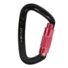 7075 Aviation Aluminum Master Lock Carabiner D Ring Safety Buckle