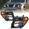 SOCKIR Headlight Assembly Fit for 2005-2008 Nissan Frontier / 2005-2007