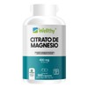 Citrato De Magnesio 300 Cápsulas Wellthy 100 Porciones Sabor Sin