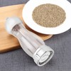 Salt Pepper Grinder Manual Seasoning Mill Shaker Round Acrylic Spice