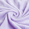 TL Care Heavenly Soft Chenille Mini Crib Sheet, Lavender, for