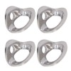 10Pcs Climbing Hanger Lightweight Stainless Steel Rock Climbing Anchors for