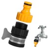Adjustable Hose Tap Connector,14-17mm Universal Fit for Garden, Kitchen &