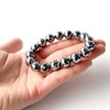 GOLD STONE Terahertz Ore, Star Cut, 100 Faces, Bracelet, 0.5