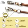 Brass Compression Fitting Ferrule Sleeve Tube Fitting (5/8" Tube OD)
