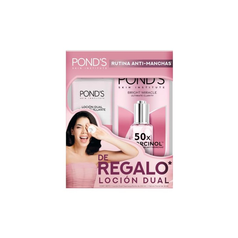 Pond's Pack con Sérum Facial 30ml y Loción Dual 200