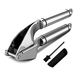 U Chef prensa de ajos de acero inoxidable de alta calidad. Garlic Press de grado profesional.