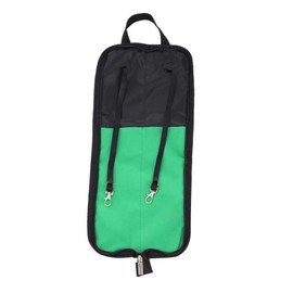 Drum Bag, Drum Stick Holder for Drum Set, Bag for Drumsticks, Replacement Bag for Drumsticks, Waterproof, Portable, Storm, Bag with Carry Strap (Green)