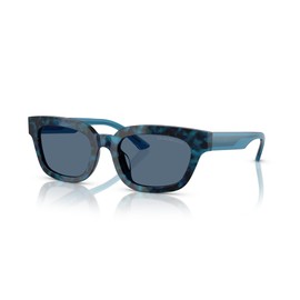 Emporio Armani 0EA4233U HAVANA Blue 53 Sunglasses, HAVANA BLUE, 53
