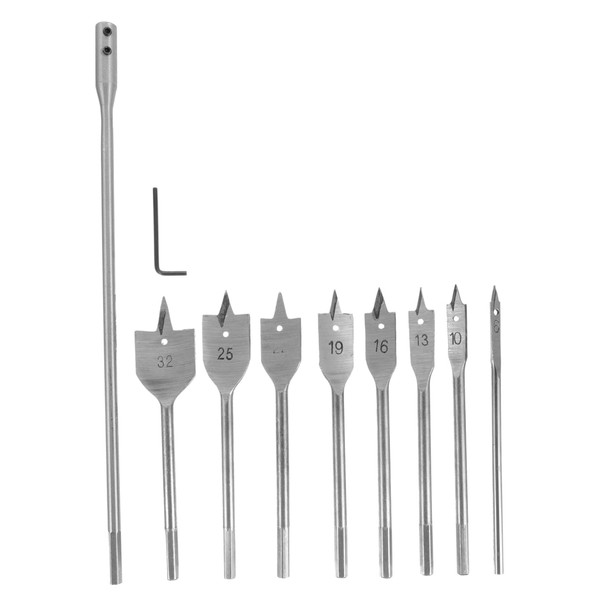 WHAMVOX 10pcs Drill Bit Hole Opener for Woodworking Durable and