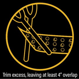 Shirt Keeper, Adjustable, White