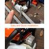 Chainsaw Muffler with Gasket Compatible with STIHL MS271 MS291 Replace