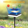 Ainostone Solar Lights Outdoor Pathway 8 Pack IP65 Waterproof 31"