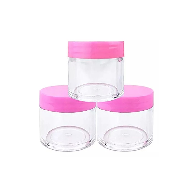 Belleza México 10 Frascos Vacios Para Acrilicos 1/4 Oz Uñas