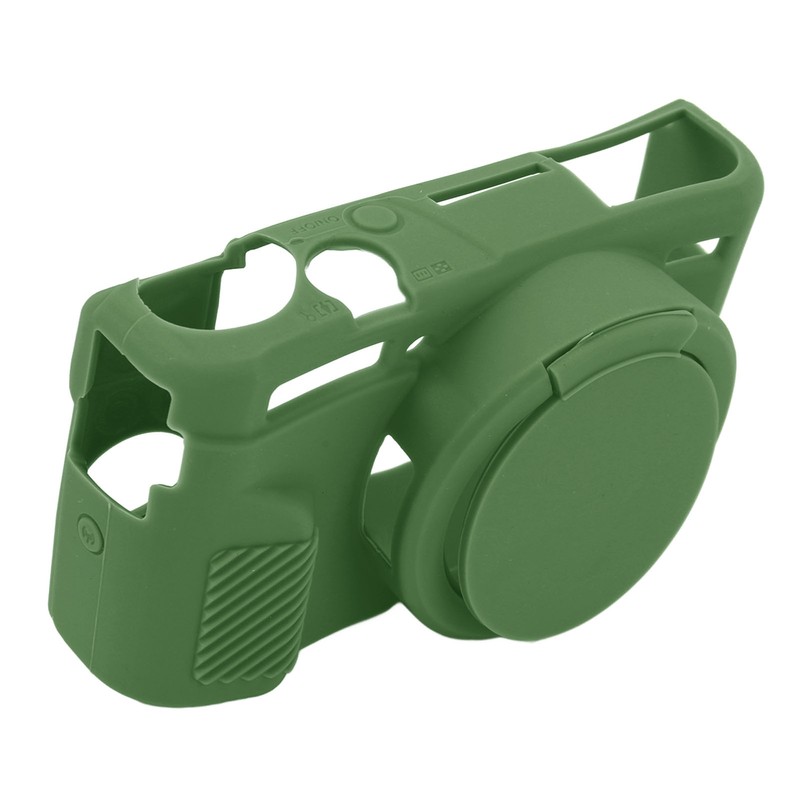 Camera Silicone Case with Removable Lens Cover Precise Cutouts Soft