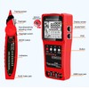 Network Cable Tester Tracer Kit Multifunctional CAT5 CAT6 Ethernet Wire