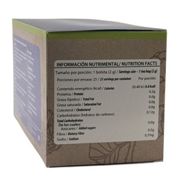 Té de Hierba del Sapo (Mexican Thistle Tea) - 25 Bags - 100% Natural, Vegan - Hecho en Mexico