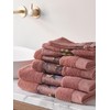 ESSENZA Fleur Dusty Rose Hand Towel 60 x 110 cm