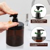 Hokretme Pump Bottle Dispenser, Refillable Plastic Pump Bottles, Wide Mouth