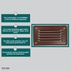 KOTARBAU 05907465900836 Post Support, 165 x 100 mm, Brown