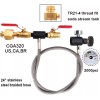 VaVoger Soda Machine CO2 Cylinder Refill Adapter Hose Soda Maker