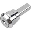 Silver Universal Toolbox Lock, Cabinet Cam Lock, 180° Rotation Unlocking,