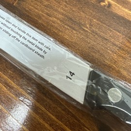 Showtime Ronco Showtime Six Star Kitchen Steak Knife Stainless Steel # 14 New In Package