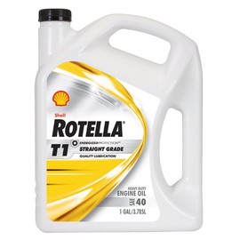 Shell ROTELLA 550019858-3PK T1 40 Heavy Duty Engine Diesel Oil - 1 Gallon Jug Pack of 3