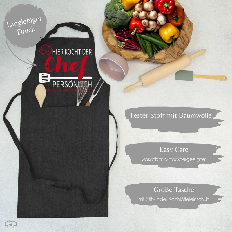 Shirtracer - Apron – Cooking Apron Men 1 – Here's