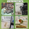 Automatic Bird Feeder for Cage, Automatic Acrylic Bird Feeder No