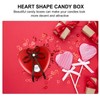 Metal Heart Tin: Heart Shaped Boxes, Candy Boxes With Bow