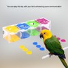 Colorful Parrot Toys Interesting Birds Intelligence Training Interactive Playing Puzzle
