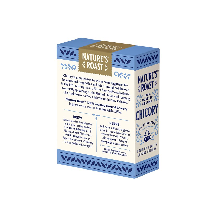 Nature’s Roast 100% Roasted Ground Chicory, 5.5 Ounce - Naturally