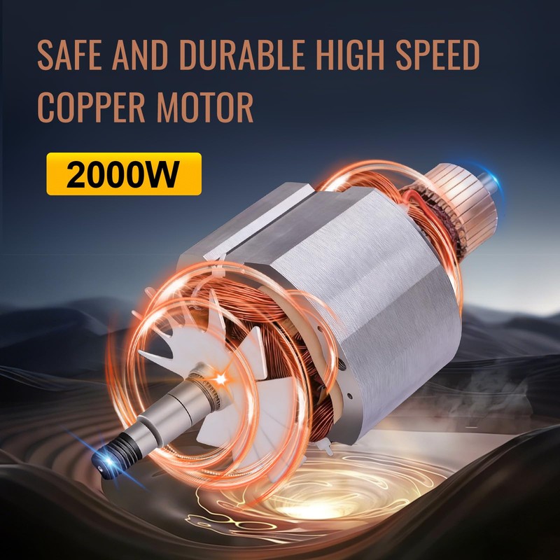 750g Electric Grain Mill Grinder, Stainless Steel High Speed Dry