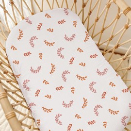 Muslin Baby Lounger Cover 2 Pack, Soft Breathable Newborn Lounger Pillow Cover for Boys Girls Infant