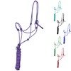 Majestic Ally 1/4" Rope 4 Knot Stiff Polyester Training Halter