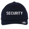 Security Fitted Baseball Hat Structured Uniform Guard Officer Pro-Formance Flexfit